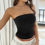 Women's Bandeau Top Factory - Custom Y2K Strapless Top