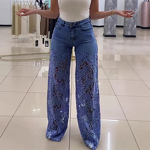 Women's Jeans Factory - Custom High-Waisted Wide Leg Denim
