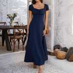Women's Dress Factory - OEM Elegant Vintage Floor-Length Dress