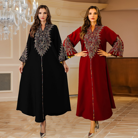 Women's Abaya Supplier - OEM Dubai Style Muslim Robe