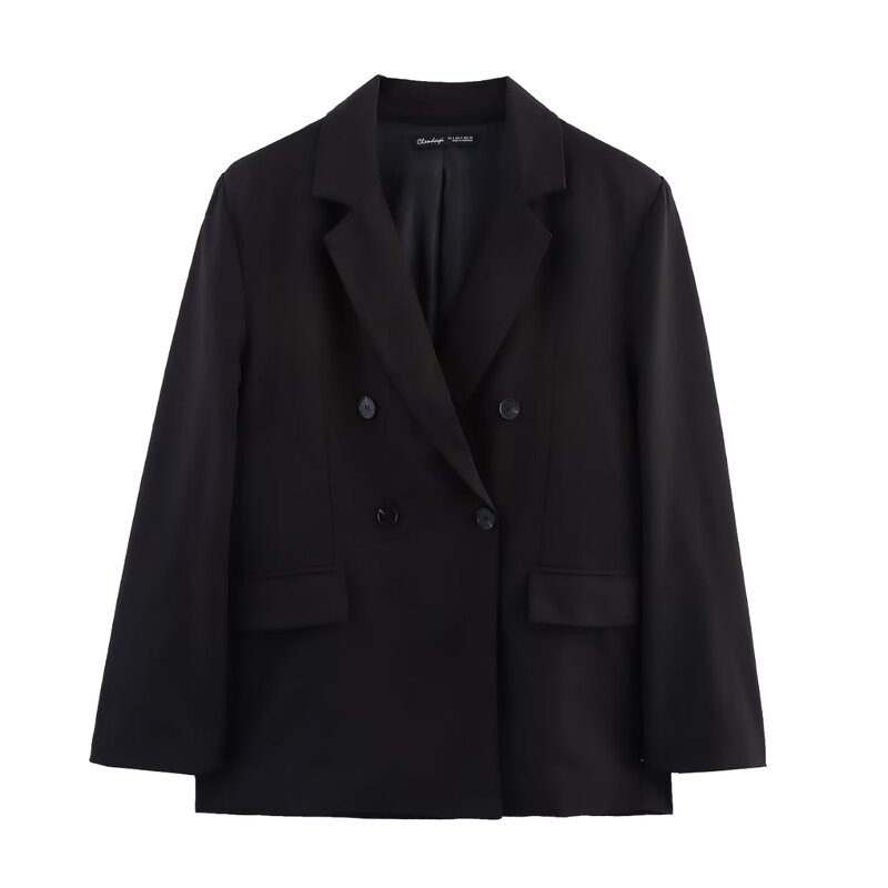 Women's Blazer Manufacturer - OEM Commuter Double Breasted Jacket