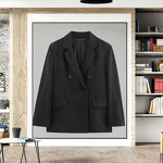 Women's Blazer Manufacturer - OEM Commuter Double Breasted Jacket