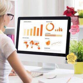 Monitor Memo Board Factory - Custom Transparent Phone Holder