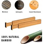 Bamboo Drawer Organizer Factory - Custom Expandable Shelf
