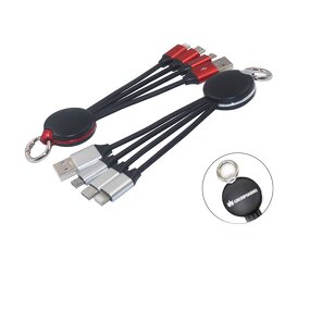 USB Cable Keychain Factory - Custom Logo Laser Engraved Gift