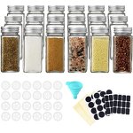 Glass Spice Jars Supplier - Bulk Custom Label Wholesale Set
