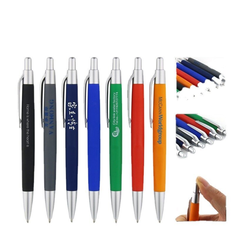 Ballpoint Pen Manufacturer - Custom Logo Rubber Gift Pen
