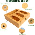 Bag Dispenser Factory - Custom Bamboo Ziplock Organizer