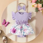 Baby Girl Dress Supplier - OEM Summer Sleeveless Floral Dress