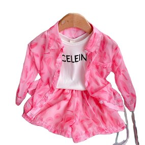 Girls Clothing Set Factory - OEM 2Pcs Crop Top Long Skirt