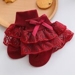 Baby Socks Factory - OEM Knee-High Big Bow Dress Socks