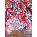 Girls Dress Manufacturer - OEM Floral Oil Painting Shirt Dress