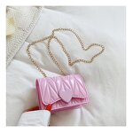 Shoulder Bag Manufacturer - OEM Plaid Heart Shape Messenger