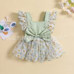 Baby Girl Dress Manufacturer - OEM Summer Princess Flying Sleeve