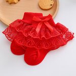 Baby Socks Factory - OEM Knee-High Big Bow Dress Socks