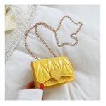 Shoulder Bag Manufacturer - OEM Plaid Heart Shape Messenger