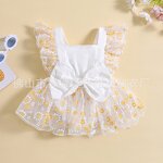 Baby Girl Dress Manufacturer - OEM Summer Princess Flying Sleeve