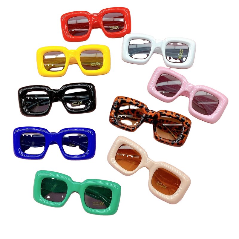 Kids Sunglasses Supplier - OEM Vintage Metal Square Sunglasses