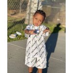 Boys Clothing Set Supplier - OEM Patchwork Independence Set