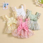 Baby Girl Dress Manufacturer - OEM Summer Princess Flying Sleeve