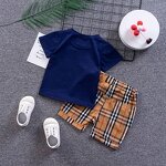 Baby Boy Outfit Manufacturer - OEM Casual Solid Color Set
