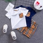 Baby Boy Outfit Manufacturer - OEM Casual Solid Color Set