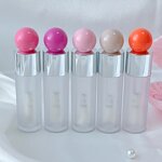 Lip Gloss Tube Factory - 6ml Frosted Cute Spherical with Brush