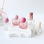 Lip Gloss Glass Bottle Factory - 8-15ml Pink Lovely Essential Oil