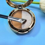 Eyebrow Brush Factory - Black Fine Oblique Angled Eyeliner