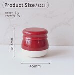Cream Jar Factory - 5g Round Lip Mask ABS Plastic