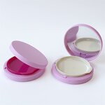 Air Cushion Box Factory - 25g Pink Round Empty with Mirror