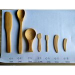 Bamboo Face Cream Spatula Factory - Natural Mini Wooden Scoop