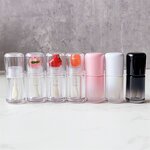 Lip Gloss Tube Manufacturer - 4ml Transparent Custom Logo Design