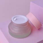 Glass Jar Factory - Olive Green 15g with Custom Lid