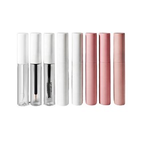 Mascara Tube Factory - Pink Custom Empty with Brush Round