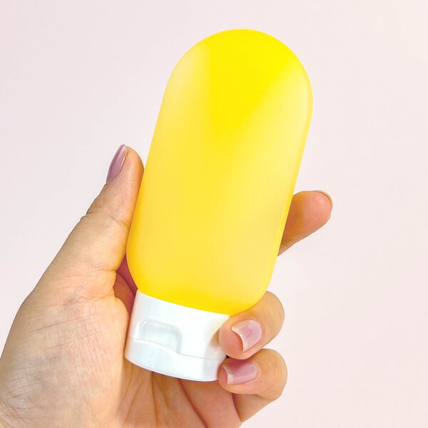 Sunscreen Tube Factory - 60ml Yellow Squeezing Plastic Custom
