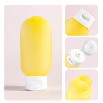 Sunscreen Tube Factory - 60ml Yellow Squeezing Plastic Custom