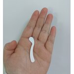 Plastic Spatula Factory - White RTS for Mixing Face Cream