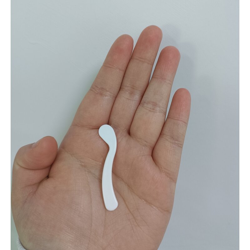 Plastic Spatula Factory - White RTS for Mixing Face Cream