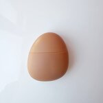 Cosmetic Bottle Factory - 40ml Plastic Egg Shape Screw Cap