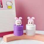 Cosmetic Jar Factory - 8g Purple Rabbit Lid Plastic Empty