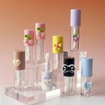 Lip Gloss Tube Factory - 4-6ml Plastic Screw Cap Screen Printed