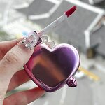 Lip Gloss Tube Factory - 3ml Heart Shape with Magnetic Stand