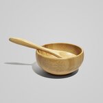 Cosmetic Spatula Factory - Bamboo Facial Tool Mixing Bowl
