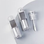 Lip Color Tube Factory - 2ml Square Textured Plastic Custom