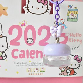 Lip Balm Jar Manufacturer - 5g Pink Cute with Key Chain