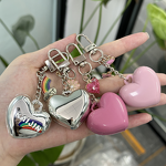 Lip Balm Container Factory - Multi-color Love Keychain