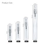 Perfume Spray Bottle Factory - 5-10ml Slender Clear Petals Print