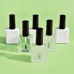 Nail Polish Bottle Factory - 15ml Matte Frosting Glass