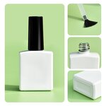 Nail Polish Bottle Factory - 15ml Matte Frosting Glass